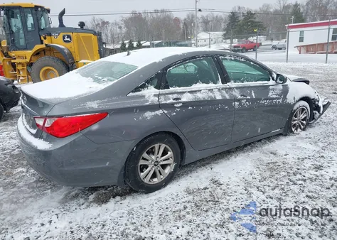 2013 Hyundai Sonata Gls from USA, damaged, VIN 5NPEB4AC0DH791493